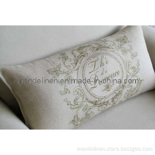 Linen Printed Pillowcase Cushions (CS-002)